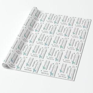 Papel De Presente Árvores de vidoeiro com cervos