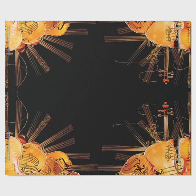 PAPEL DE PRESENTE AS CORDAS DE SOL (Barra)