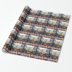 Papel De Presente As pistas Brigghton