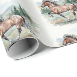 Papel De Presente Astrid Tolting Icelandic Horse watercolor