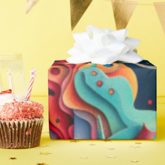 Papel De Presente Astronauta