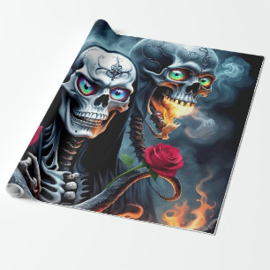 Papel De Presente Até a Morte, Além da Eternidade.
