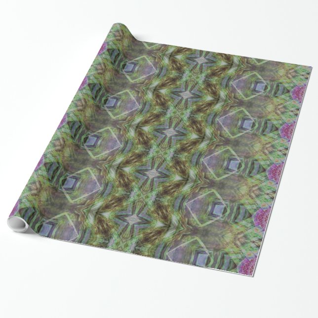 Papel De Presente atlantean garden Wrapping Paper (Desenrolado)
