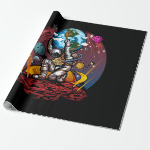 Papel De Presente Atlas Space Man