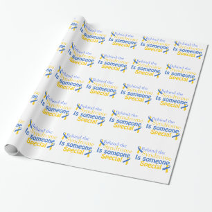 Papel De Presente Atrás da síndrome é alguém especial