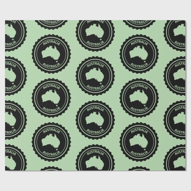 Papel De Presente Australia (Aberto)