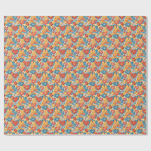 Papel De Presente Autismo do coração