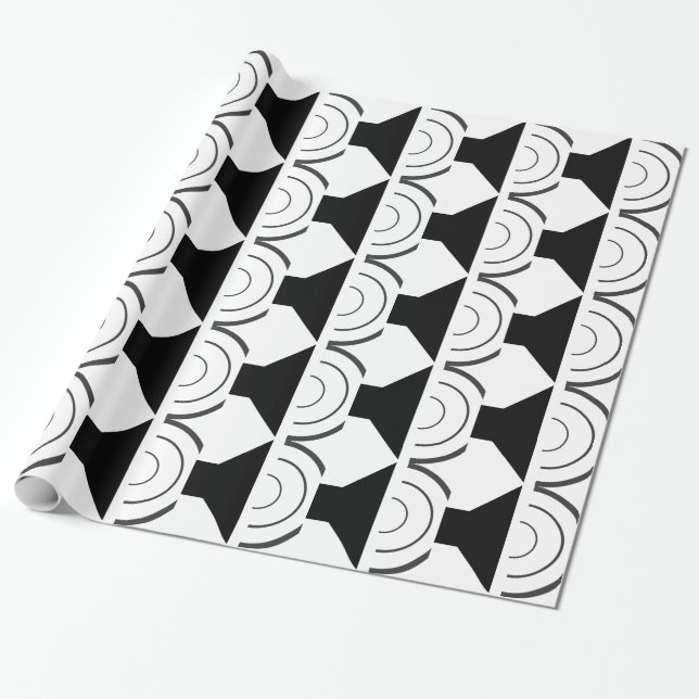 Papel De Presente Auto-falante de volume para cima (Desenrolado)