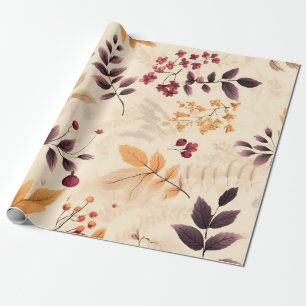 Papel De Presente Autumn Harvest Harmony