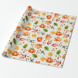 Papel De Presente Autumn Spice