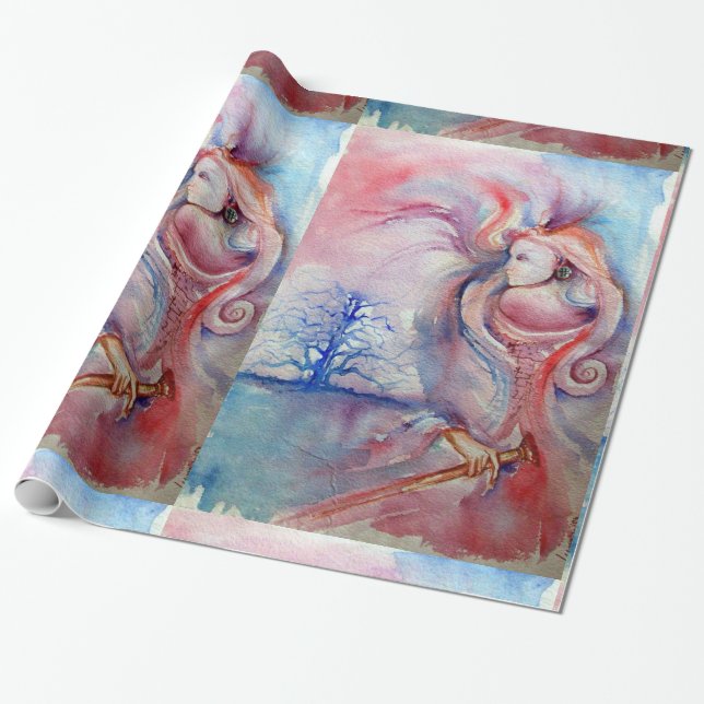 Papel De Presente AVALON/mágica e mistério (Desenrolado)