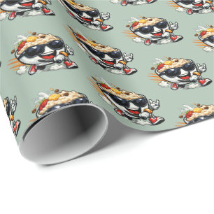 Papel De Presente Aveia de Corrida