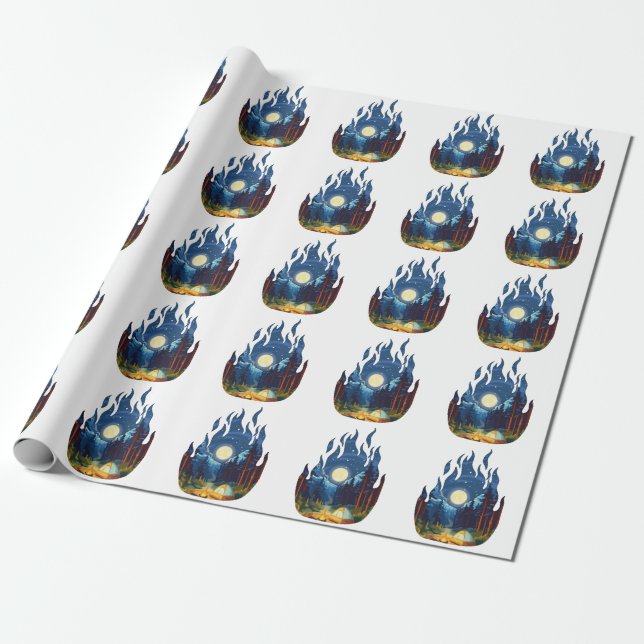 Papel De Presente aventura (Desenrolado)
