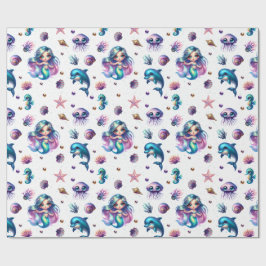 Papel De Presente Aventura da Sereia!