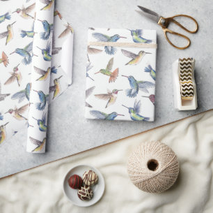 Papel De Presente Aves