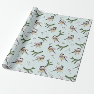 Papel De Presente Aves