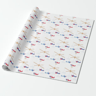 Papel De Presente Avião móvel