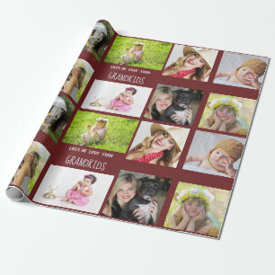 Papel De Presente Avô Avô, Avô, PHOTO Collage Gift