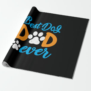Papel De Presente Avô Gift Melhor Pai De Cães Nunca