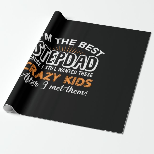 Papel De Presente Avô Gift | Sou O Melhor Pai Etapa (Desenrolado)
