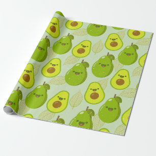 Papel De Presente Avocado