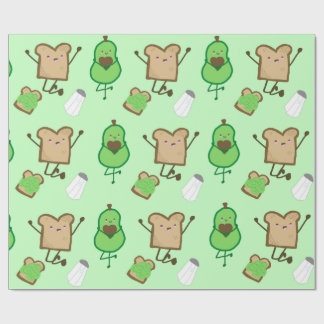 Papel De Presente Avocado Toast Wrapping Paper
