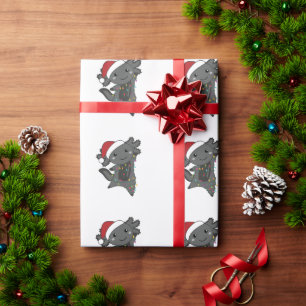 Papel De Presente Axolotl Felry Natal Animais de inverno Axolots