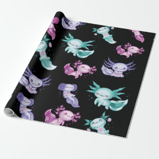 Papel De Presente Axolotls