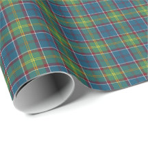 Ayrshire Scotland District Tartan Gift Wrap