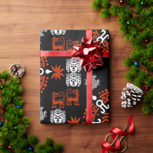Papel De Presente Aztec Art Home Decor Mexicano
