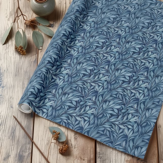 Papel De Presente Azul (Criador carregado)