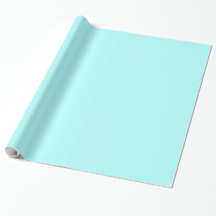 Papel De Presente Azul Celeste