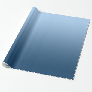 Papel De Presente Azul elegante do inclinação