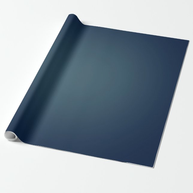 Papel De Presente Azul-marinho profundo, escuro, saturado e intenso  (Desenrolado)