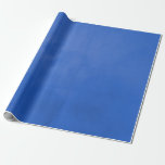 Papel De Presente Azul Real Aquarela<br><div class="desc">Papel de embrulho de lavagem aquarela azul real em tendência.</div>