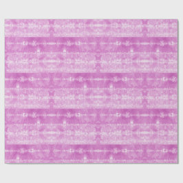 Papel De Presente Azulejo de Cabelo de Cavalo Rosa