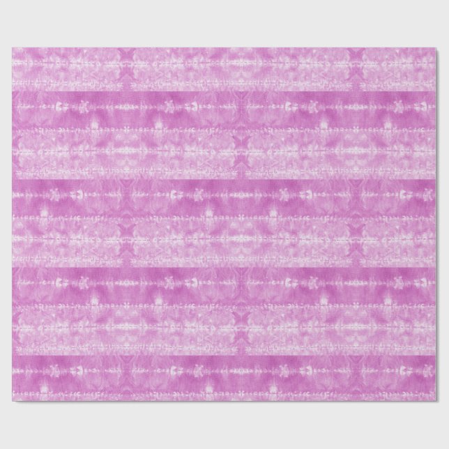 Papel De Presente Azulejo de Cabelo de Cavalo Rosa (Aberto)