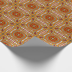 Papel De Presente Azulejo Espanhol Bonito
