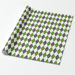 Papel De Presente Azulejos Decorativos Padrão Mosaico #10