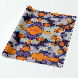 Papel De Presente Azure Pumpkin