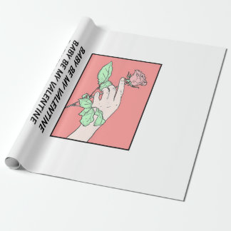 Papel De Presente Baby Be My Namorados