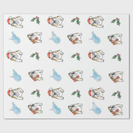 Papel De Presente BabyDog e West Virginia Wrapping Paper