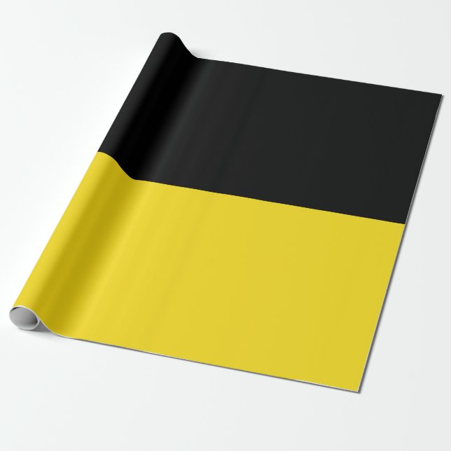Papel De Presente Baden Württemberg Flag (Estado alemão) (Desenrolado)