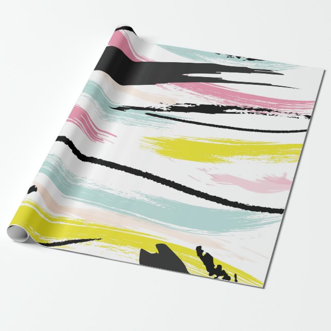 Papel De Presente Bagunça (Desenrolado)