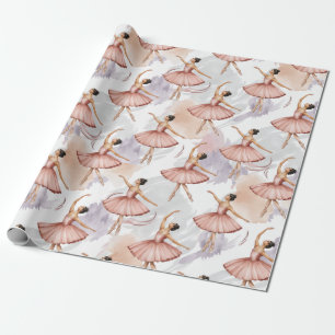 Papel De Presente Bailarina de ballet personalizada trendy