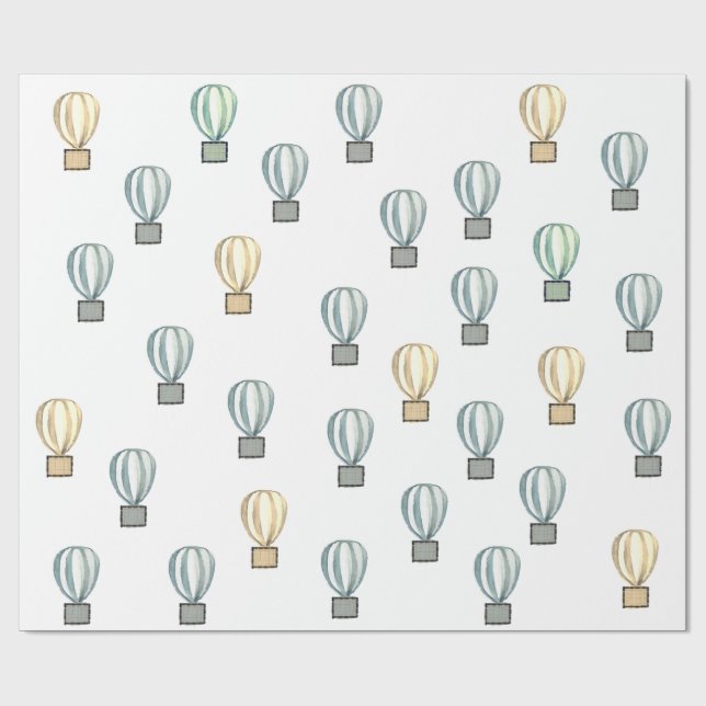 Papel De Presente Balão (Aberto)