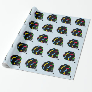 Papel De Presente Balão de Ar Quente