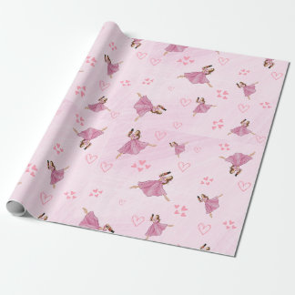 Papel De Presente Balé Ballerina Nutcracker
