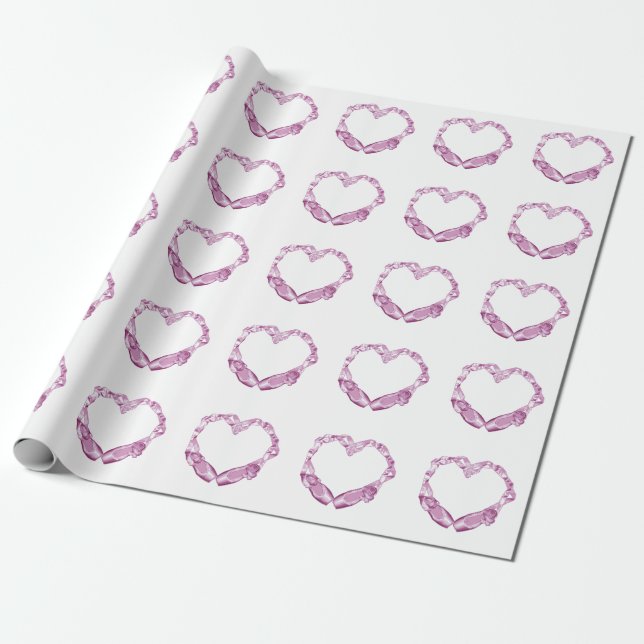 Papel De Presente Balé de amor (Desenrolado)