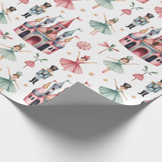 Papel De Presente Balé Natal (Ponta)